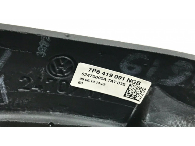 Руль Volkswagen Touareg II  2010-2018 года 7P6419091NGB, 7P6959542      