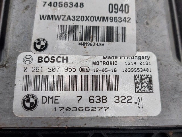 Řídící jednotka 7638322   Mini Cooper Countryman R60 2011