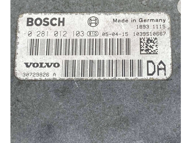 Řídící jednotka 30729826A, 1039S10667   Volvo XC90 2009