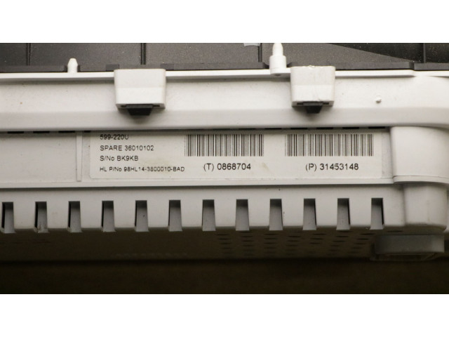 Přístrojová deska  Volvo V70 2016 31453148, 31453148  