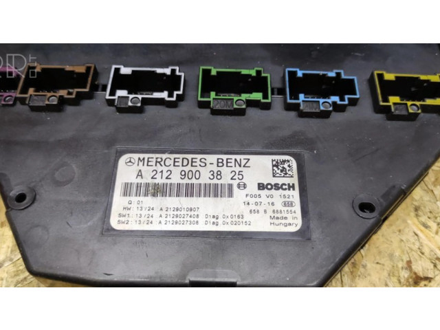   Pojistková skříňka A2129003825, A2129027308   Mercedes-Benz E W212 2012