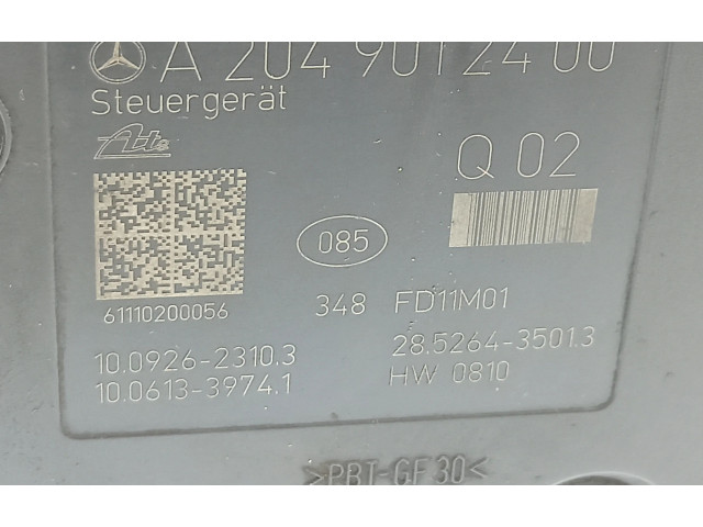 Jednotka ABS A2049012400, A2044311912   Mercedes-Benz C W204 2011