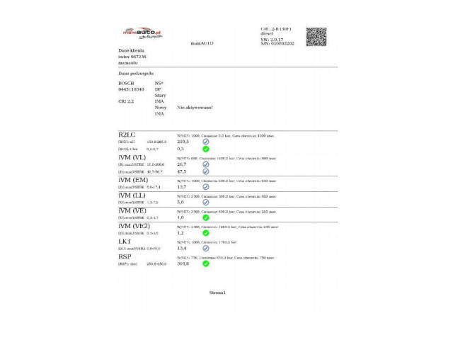 Vstřikovač 870692, 870692   Citroen C3 Picasso     