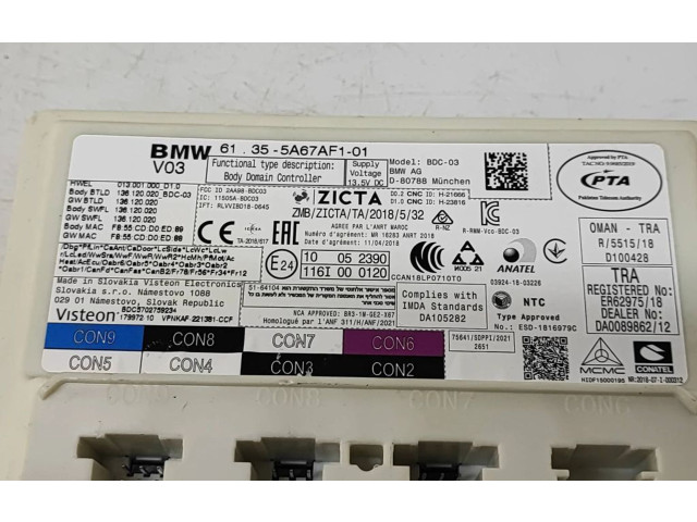 Řídící jednotka 5A67AF1, 5A86B93   BMW Z4 g29 2022