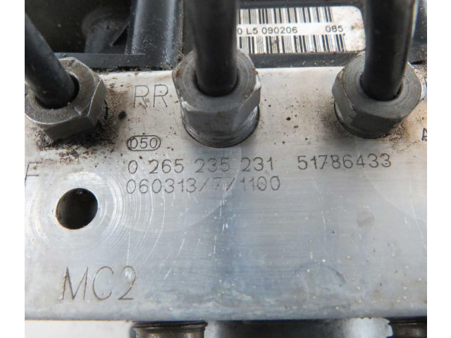 Блок управления АБС 0265235231, Bosch   Fiat Grande Punto