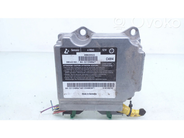 Блок подушек безопасности 46835522, 5WK43162   Fiat Stilo