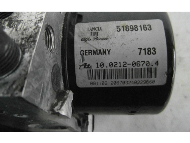 Jednotka ABS 51898163   Alfa Romeo Giulietta 2015