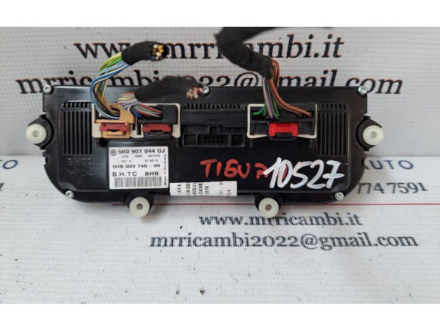 Блок управления климат-контролем 5K0907044GJ, 5K0907044GJ   Volkswagen Tiguan