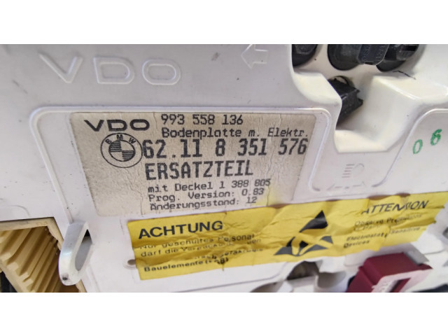 Přístrojová deska  BMW 5 E34 1991 62118351576, 62111388806  