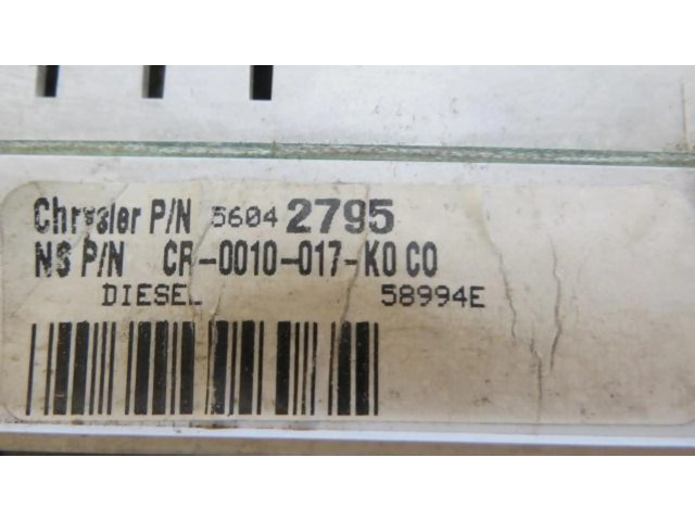 Панель приборов 56042795, 0010017   Jeep Grand Cherokee       