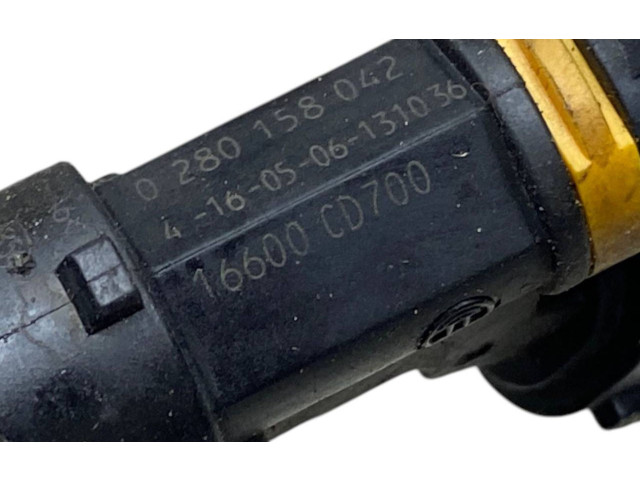 Vstřikovač 16600CD700, 0280158042   Nissan Murano Z50    VQ35DE 