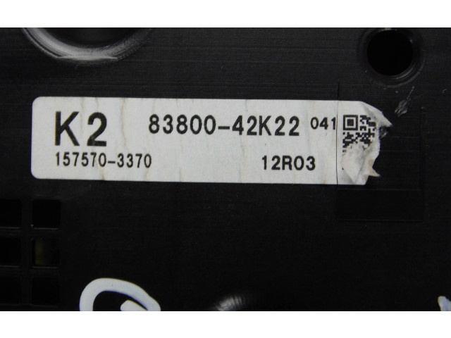 Přístrojová deska  Toyota RAV 4 (XA40) 2013 8380042K22  