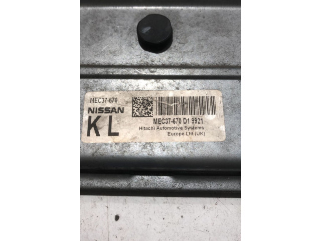 Řídící jednotka MEC37-670, MEC37-670   Nissan Note (E11) 2009