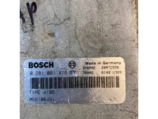 Řídící jednotka 0281001418   Honda Accord 1997
