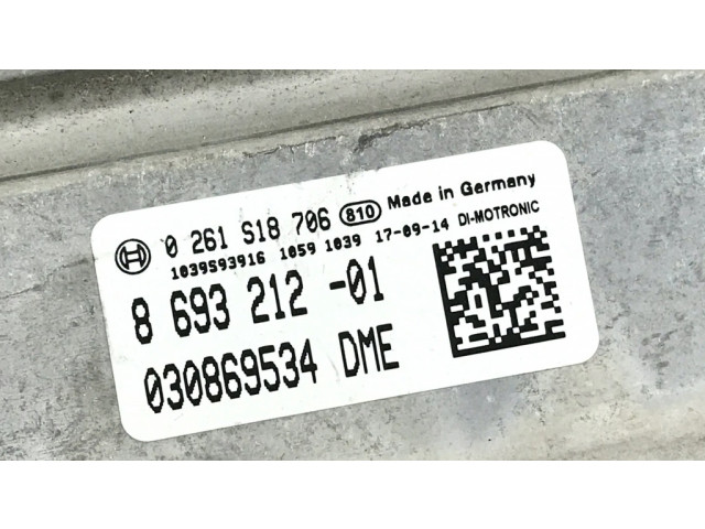 Řídící jednotka 8693212, 0261S18706   BMW 5 G30 G31 2018