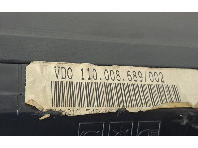 Přístrojová deska  Mercedes-Benz E W210 1995 87001374, 110008689002  