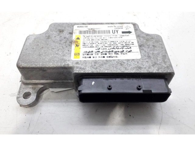 Рулевая рейка  Блок управления надувных подушек 96866798   Chevrolet Meriva 2002 - 2012 года