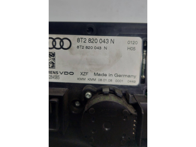 Блок управления климат-контролем 8T2820043N   Audi A5 Sportback 8TA