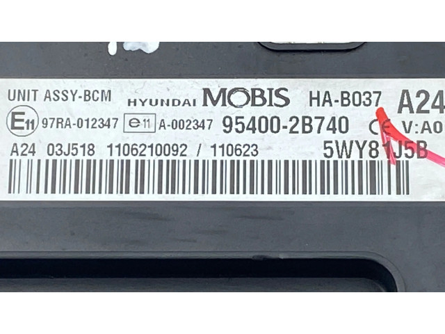 Блок комфорта 954002B740, 97RA012347   Hyundai Santa Fe   