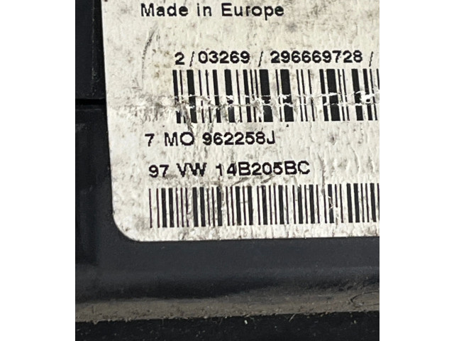   Pojistková skříňka S108145200H, 962258J   Seat Alhambra (Mk1) 1998