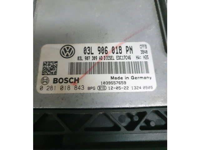 Řídící jednotka 03L906018PN   Volkswagen Beetle A5 2013