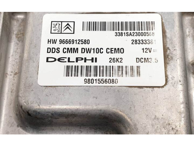 Řídící jednotka 28333381, 9666912580   Peugeot Expert 2007
