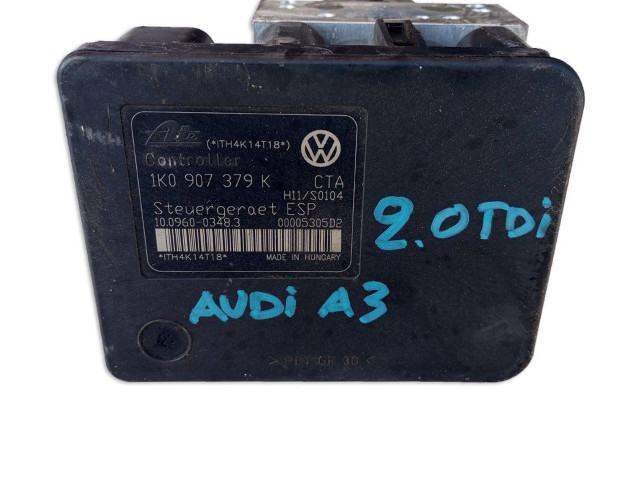 Jednotka ABS 1K0907379K, 00005305D2   Audi A3 S3 8P 2004