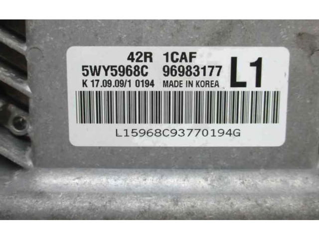 Řídící jednotka 96983177   Chevrolet Astra 2009