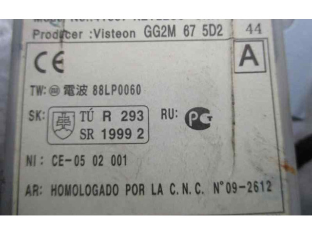 Блок управления GG2M675D2, 41607   Ford Ranger