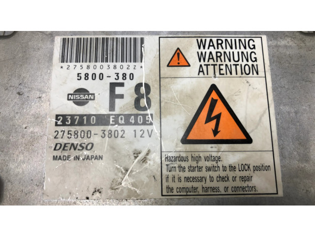 Řídící jednotka 2758003802, 23710   Suzuki Jimny 2002