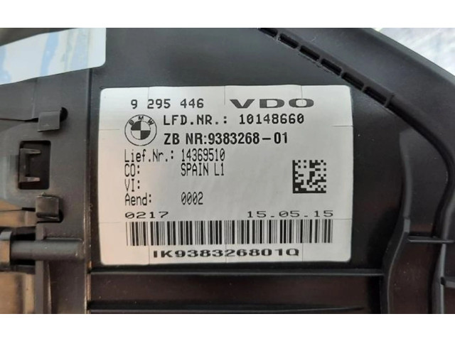 Přístrojová deska  BMW 2 F45 2015 9295446  