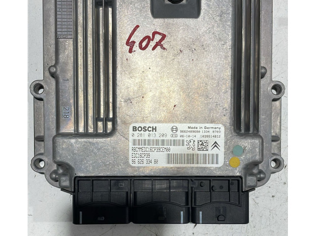 Řídící jednotka    Peugeot 407 2007