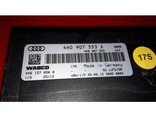 Блок управления 4H0907553E, 4H0907553   Audi A8 S8 D4 4H