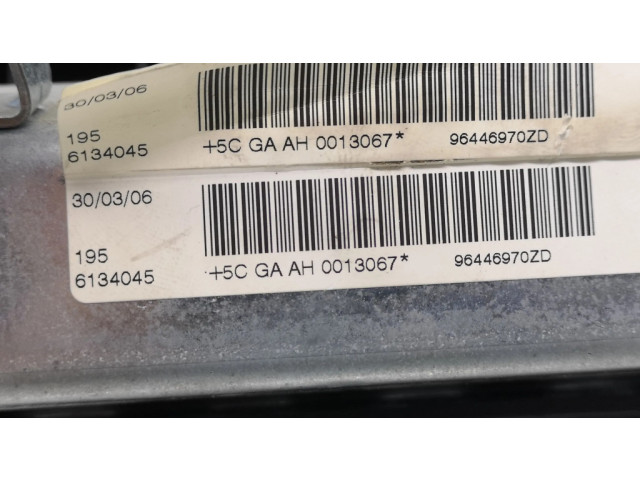 Подушка безопасности для колен 96446970ZD, 6021658   Citroen C6