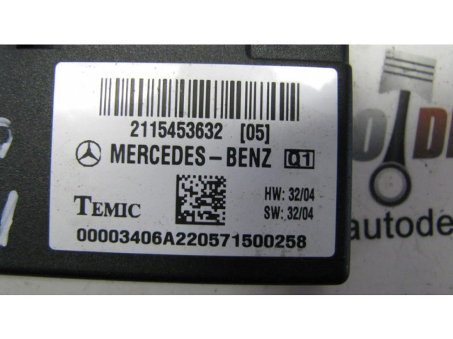 Блок комфорта A2115453632   Mercedes-Benz E W211   