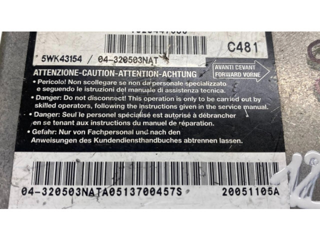 Блок подушек безопасности 1328447080, 5WK43154   Citroen Jumper