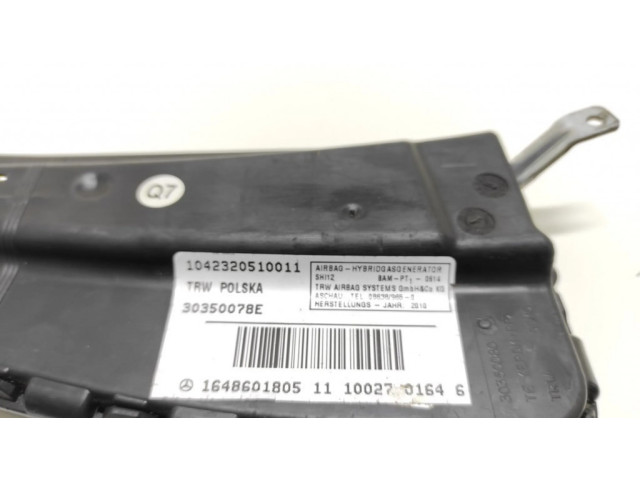 Подушка безопасности в сиденье 1648601805, 30350078E   Mercedes-Benz R W251