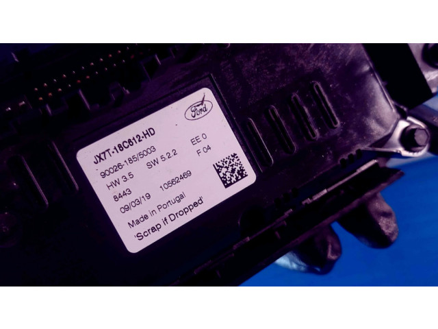 Блок управления климат-контролем JX7T18C612HD, 10562469   Ford Focus