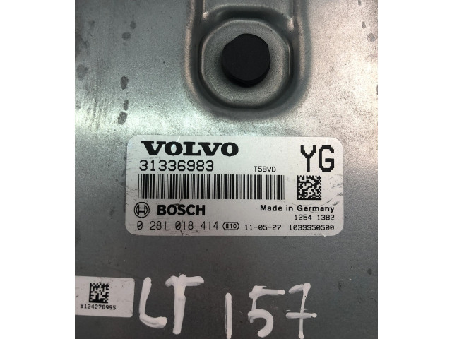 Řídící jednotka 31336983, 0281018414   Volvo V60 2011
