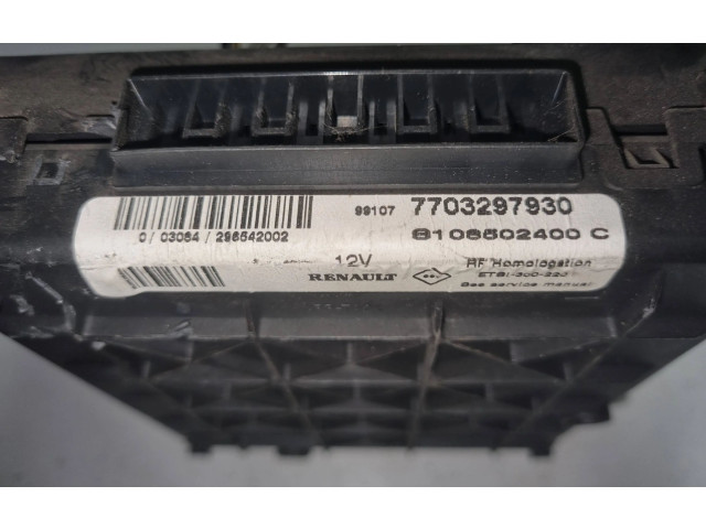 Блок комфорта 7703297930, 296642002   Renault Scenic I   