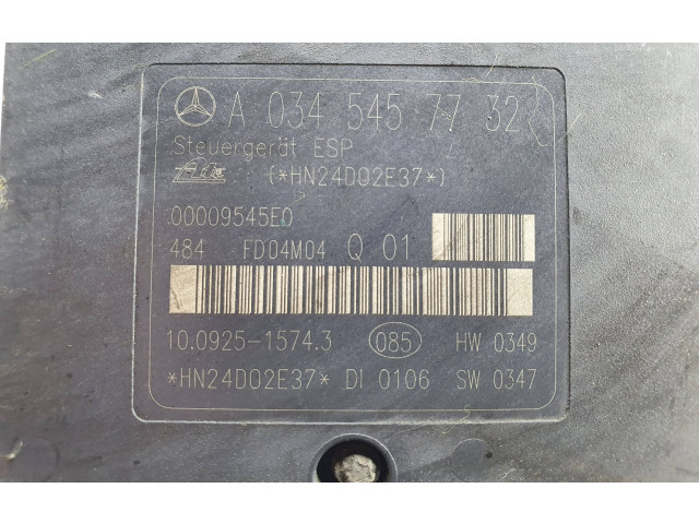 Jednotka ABS a0345457932   Mercedes-Benz C W203 2006
