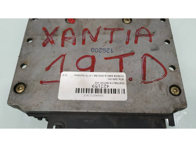 Блок управления двигателя 9624519580, 0281001262   Citroen Xantia