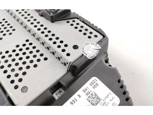 Панель приборов 4G0920931D, 0263672243   Audi A6 S6 C7 4G       