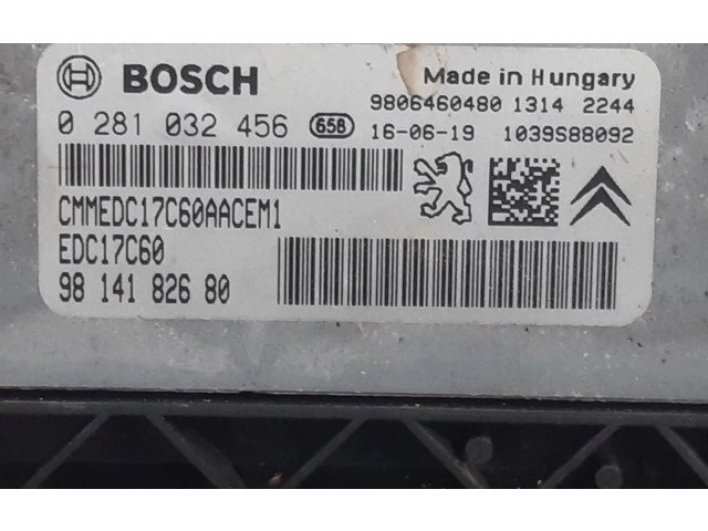 Řídící jednotka 9814182680, 0281032456   Peugeot 308 2016