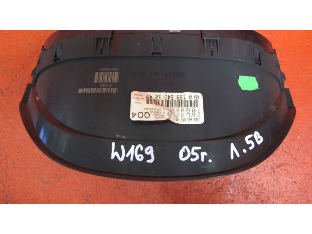 Přístrojová deska  Mercedes-Benz A W169 2005 A1695401247  