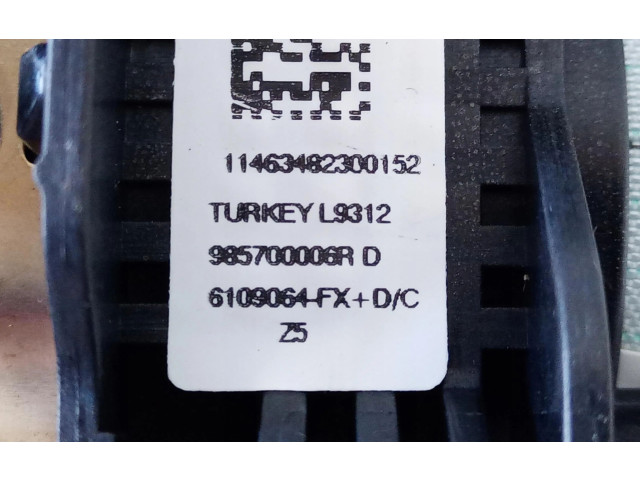 Подушка безопасности водителя 985700006R   Renault Fluence