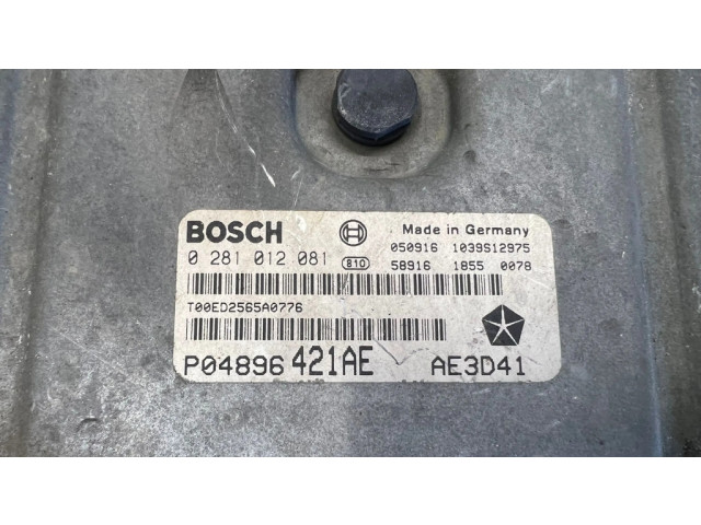 Блок управления двигателем Блок управления 04896421AE   Chrysler 300 - 300C