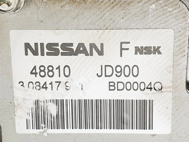    Рулевая рейка 48810JD900, BD0004Q   Nissan Qashqai 2006-2010 года