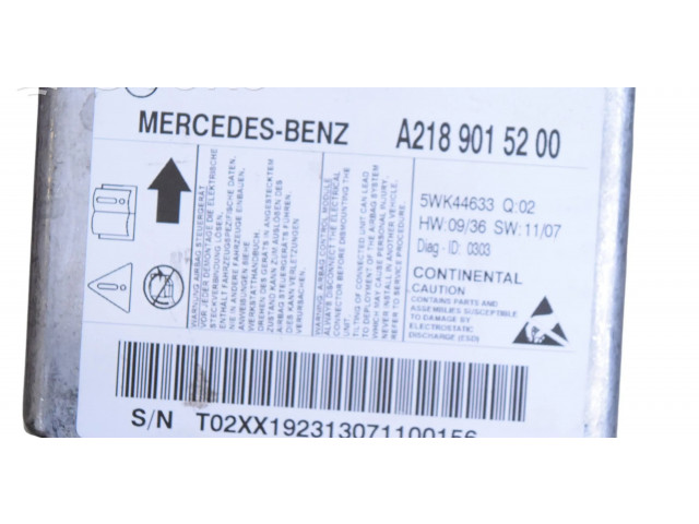 Блок подушек безопасности A2189015200   Mercedes-Benz CLS C218 X218