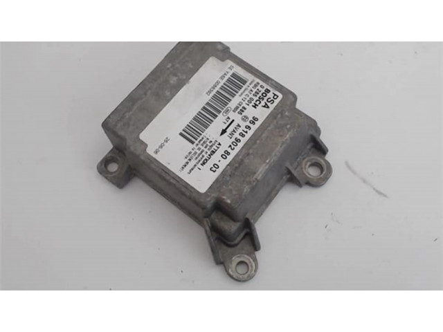 Блок подушек безопасности 9661890280   Peugeot 207